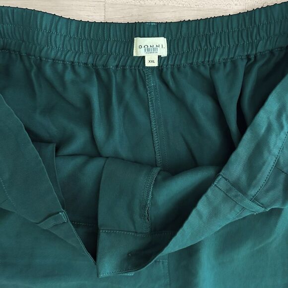 Donni Hunter Green Stripe Pants Size XXL - Picture 4 of 4